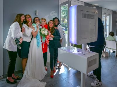 Borne selfie / photobooth lors d'un Mariage