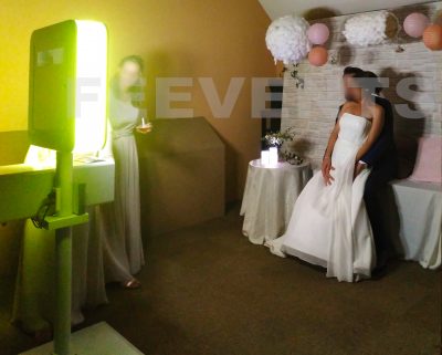 Borne selfie / photobooth lors d'un Mariage